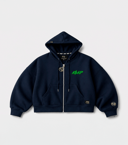 MDF® BOXY Zipper A$AP