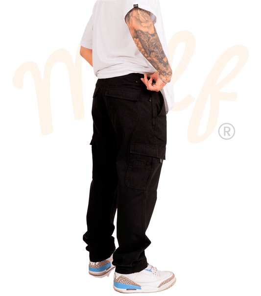 Pantalón Cargo BLACK