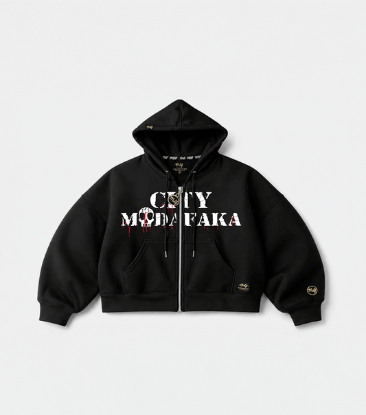 MDF® BOXY Zipper CITY MADAFAKA