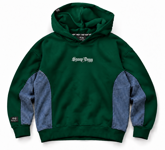 Polerón Boxy Denim MDF® X Serendipas® Biggie Smalls Snoop Dog
