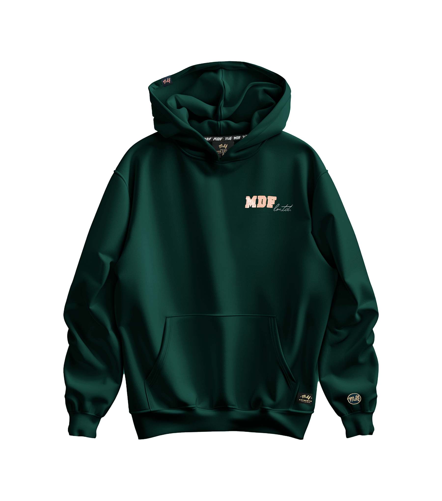 kolor DSMG Exclusive Hoodie GRN/ORG サイズ1 HOODIE-MDFCOLLEGE-VERDE.png?v=