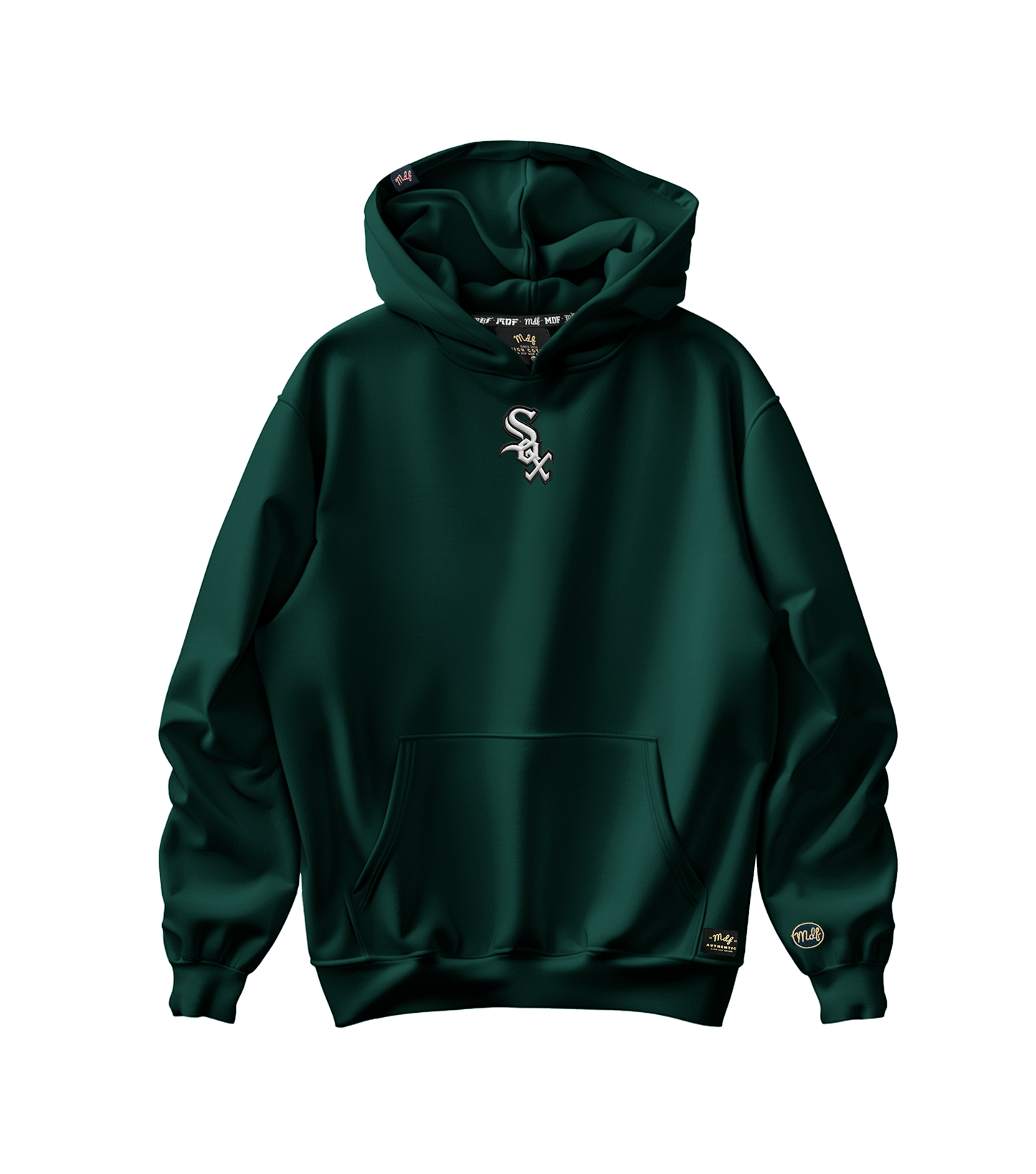 Polerón Oversize Hip Hop Streetwear - MDF® ORIGINAL CHICAGO WHITE CITY