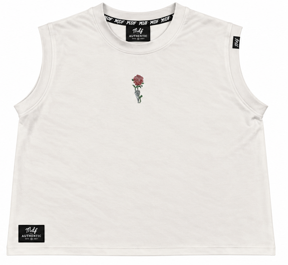 MDF® Boxy Sleeveless BLACK CLAVEL