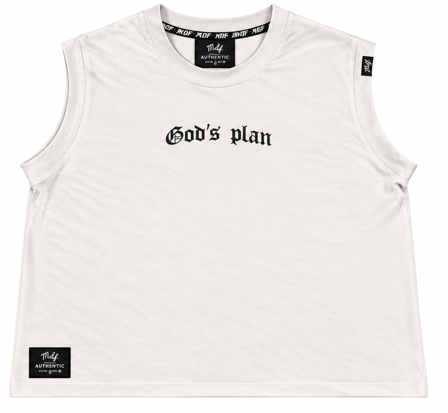 MDF® Boxy Sleeveless GOD´S PLAN