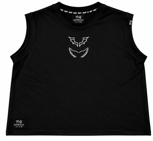 MDF® Boxy Sleeveless Angel & Demon