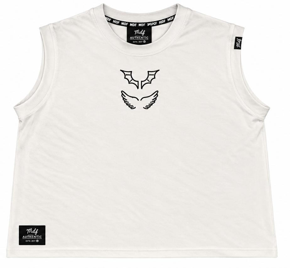 MDF® Boxy Sleeveless Angel & Demon