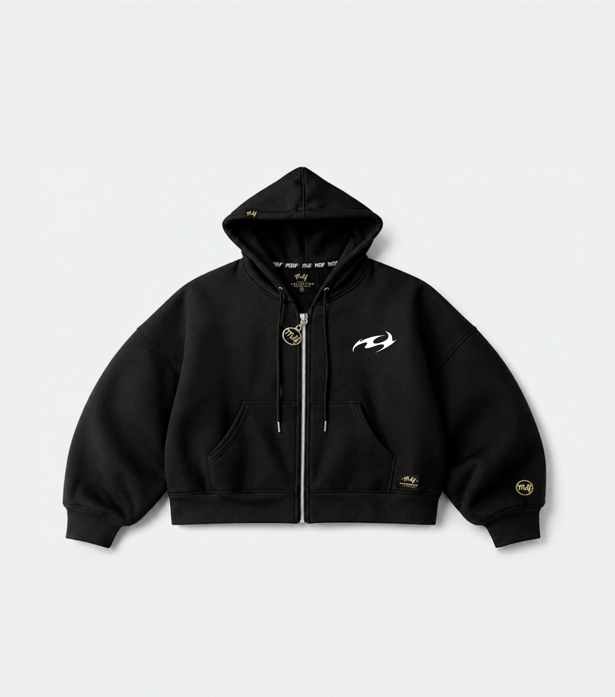 MDF® BOXY Zipper WATERMARK LOGO