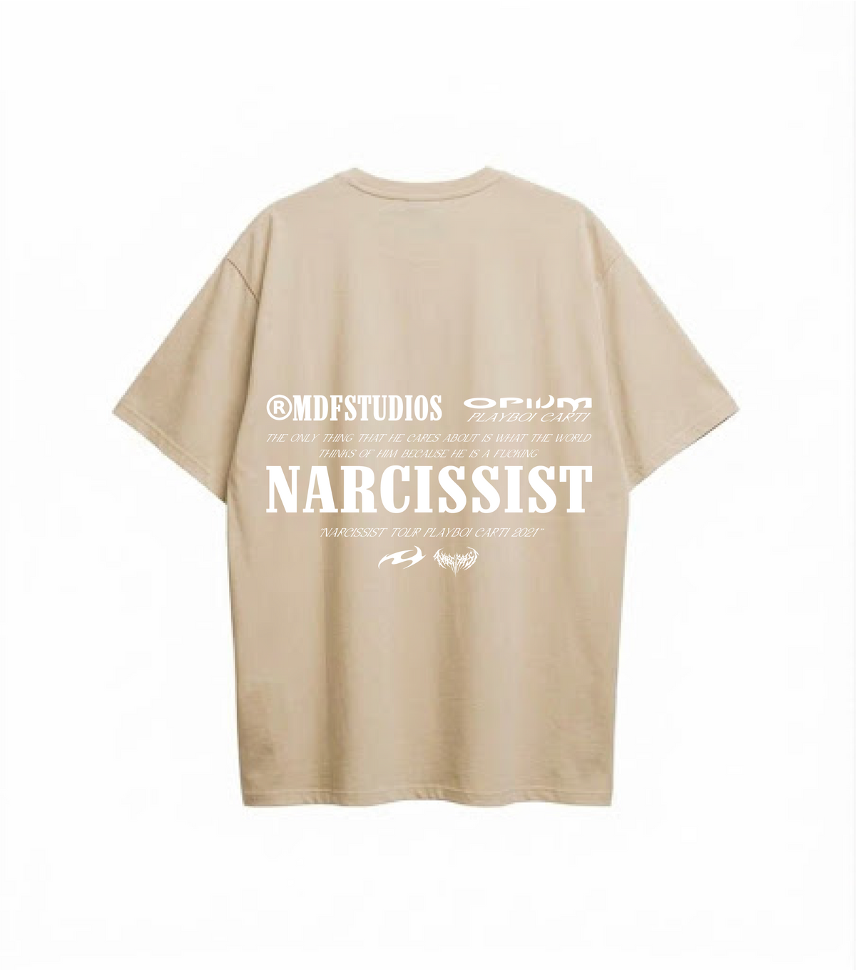 MDF® Polera PLAYBOI CARTI NARCISSIST