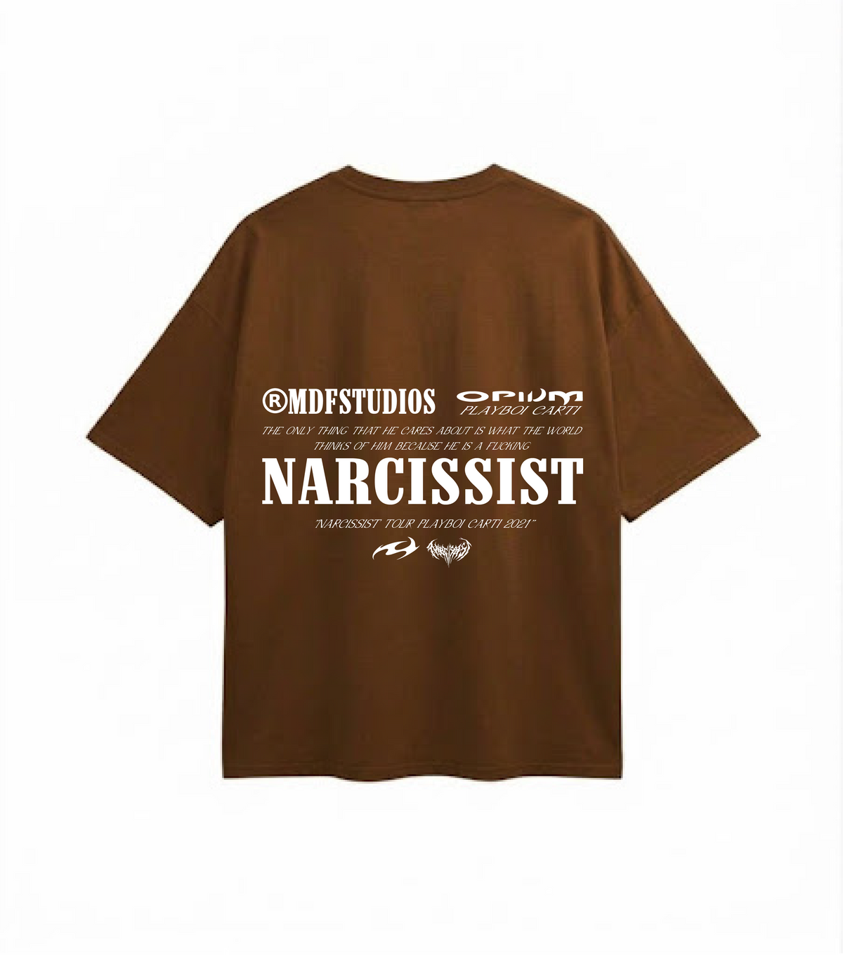 MDF® Polera PLAYBOI CARTI NARCISSIST