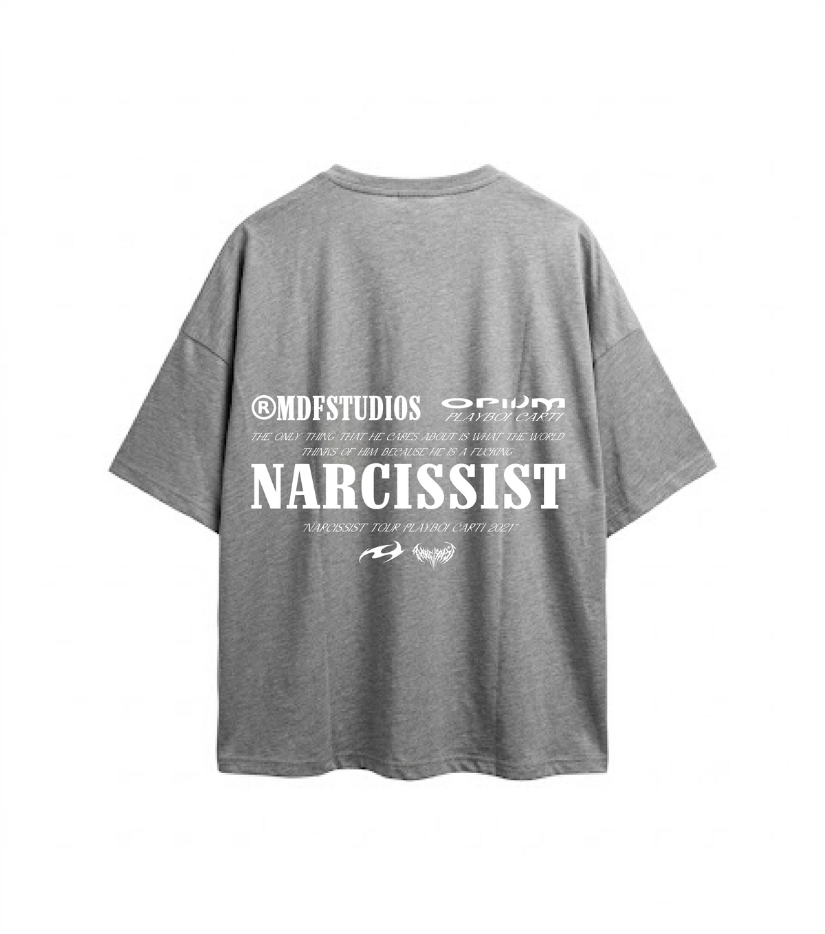 MDF® Polera PLAYBOI CARTI NARCISSIST