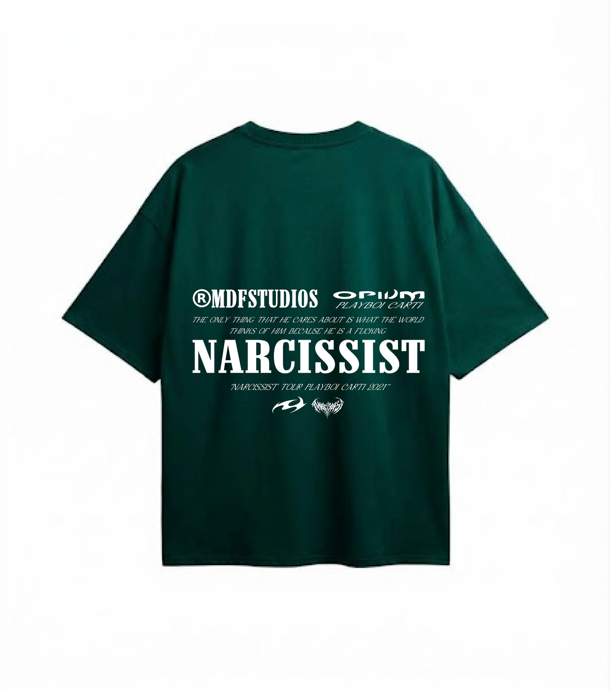MDF® Polera PLAYBOI CARTI NARCISSIST