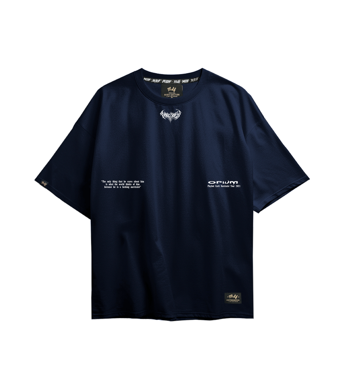 MDF® Polera PLAYBOI CARTI NARCISSIST