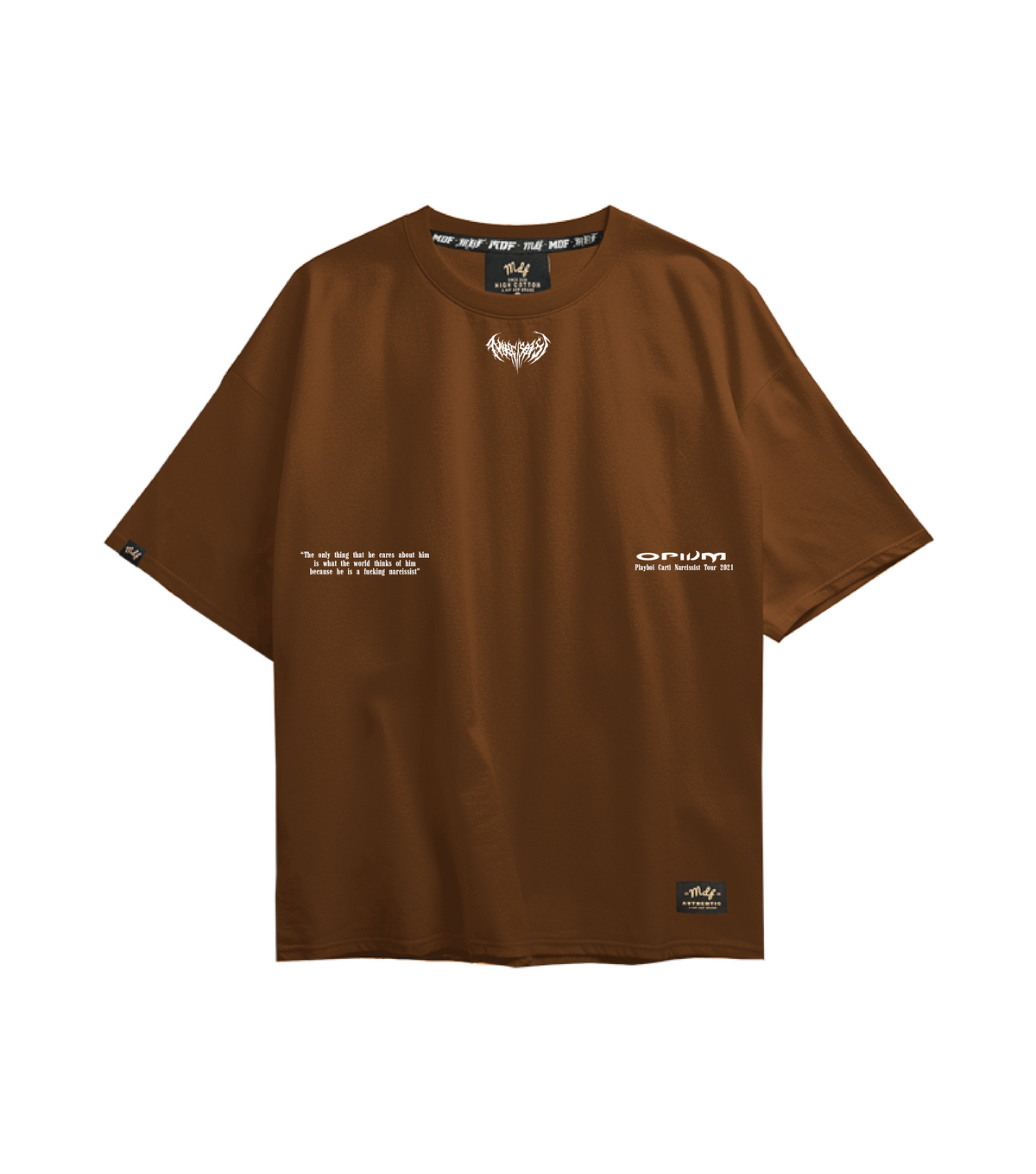 MDF® Polera PLAYBOI CARTI NARCISSIST