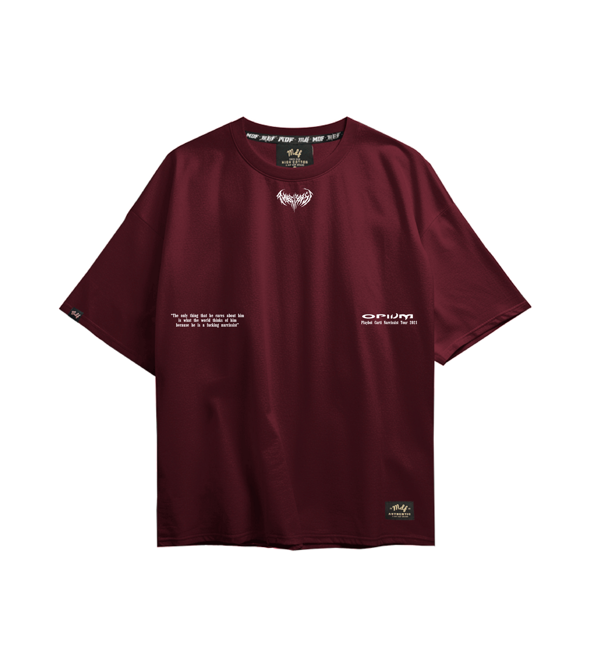 MDF® Polera PLAYBOI CARTI NARCISSIST
