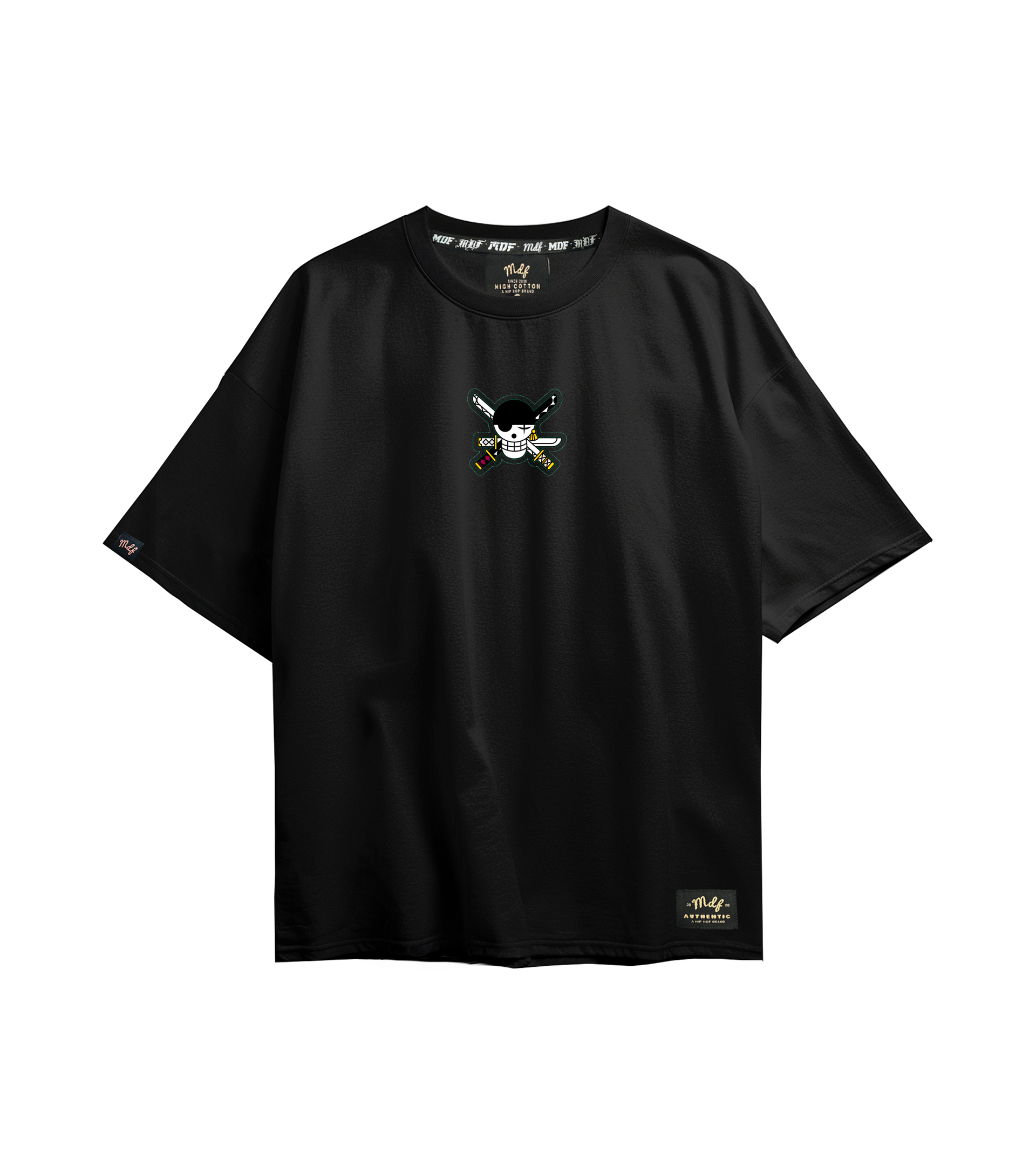 Polera Oversize Streetwear Anime - MDF® Roronoa