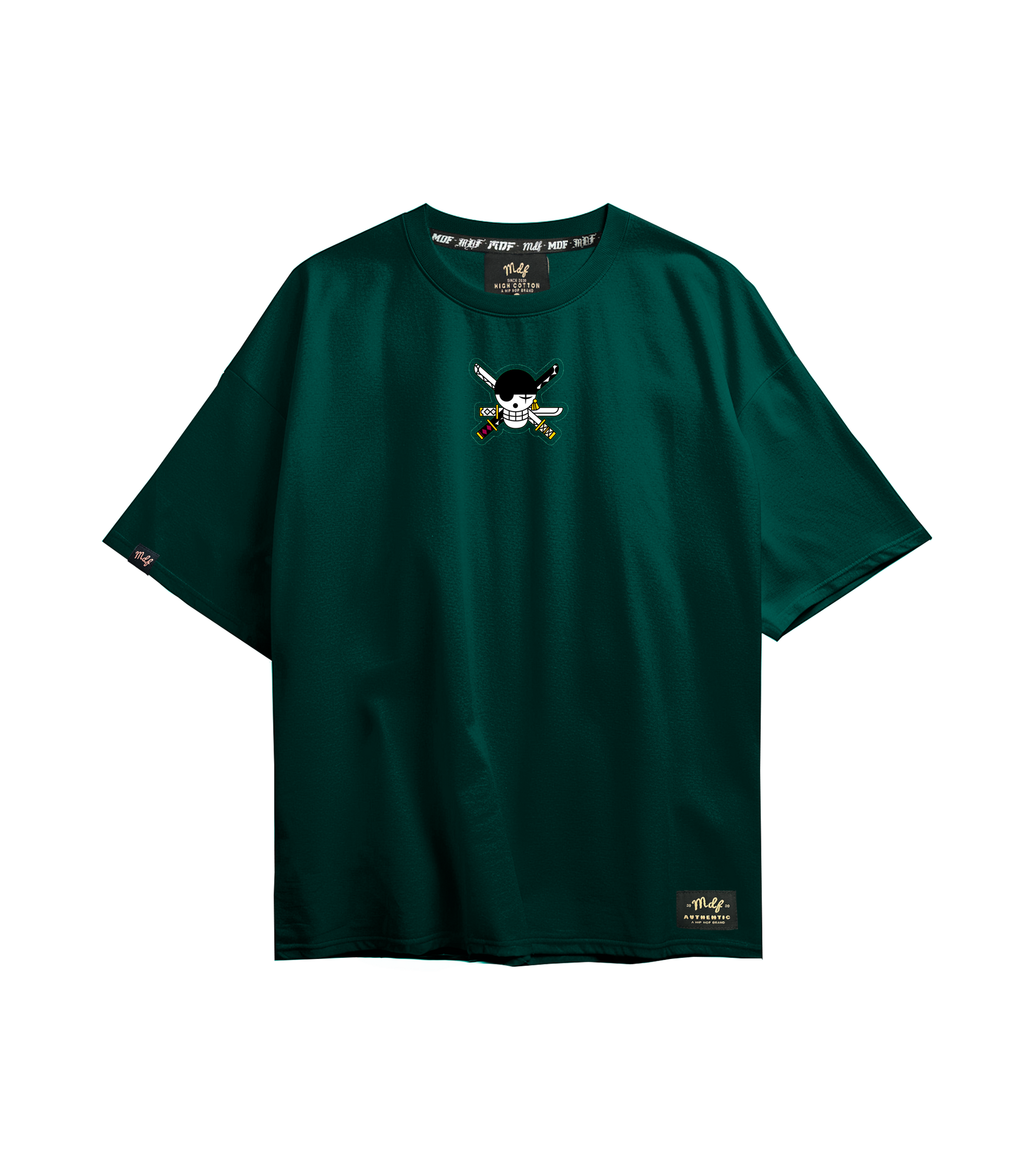 Polera Oversize Streetwear Anime - MDF® Roronoa