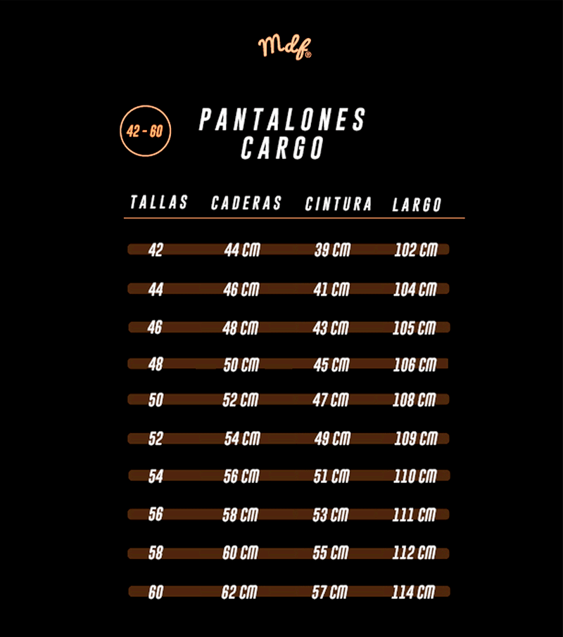 Pantalón Cargo BLACK