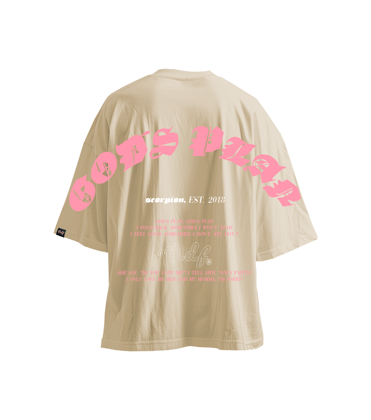 MDF® Polera GOD´S LYRICS