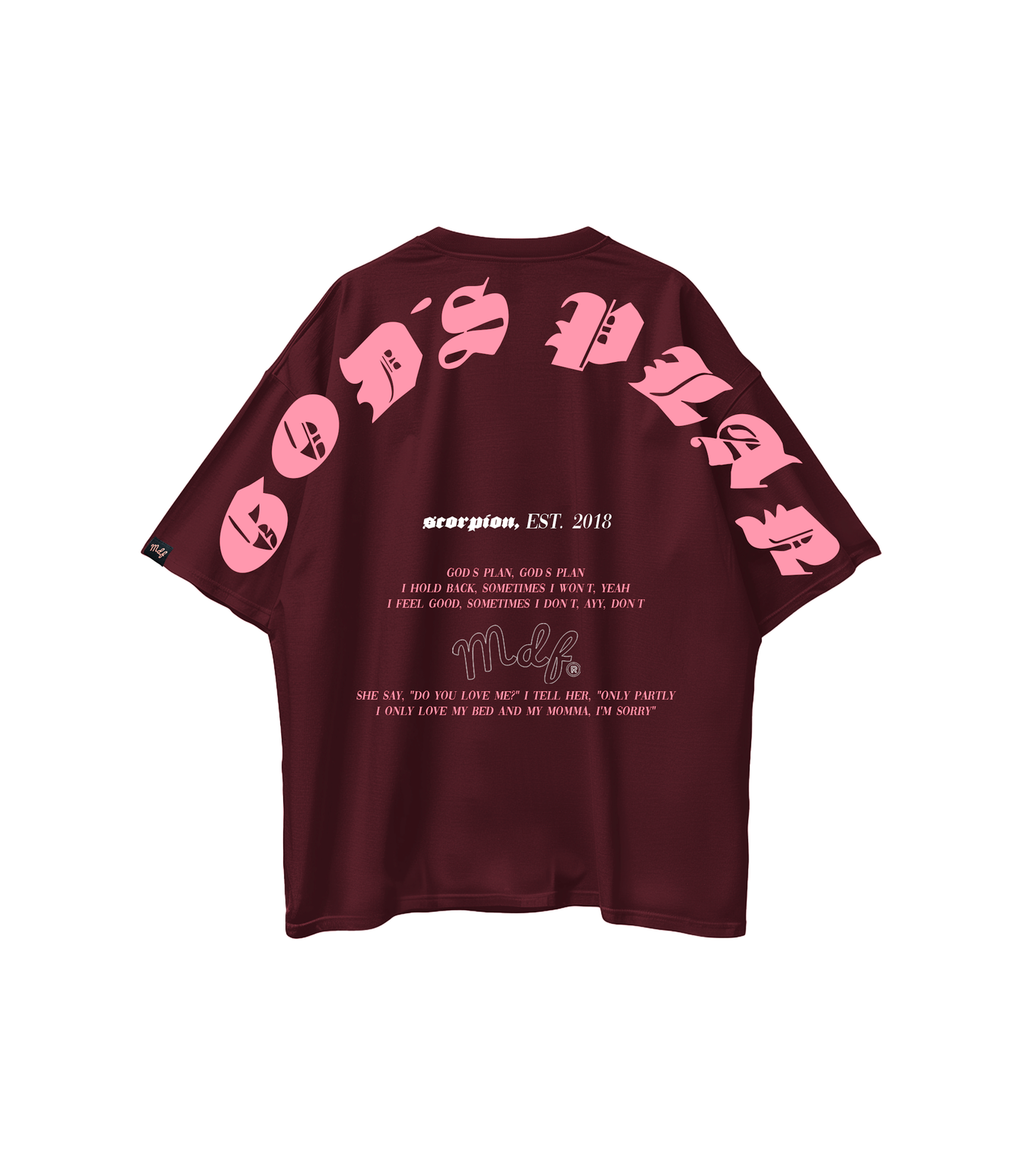 MDF® Polera GOD´S LYRICS