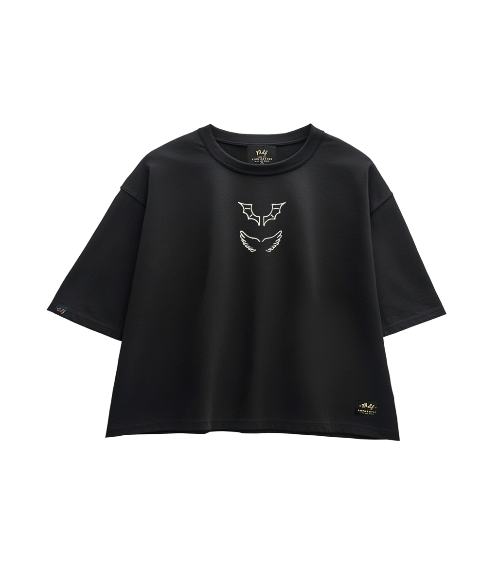 MDF® Polera Boxy Fit ANGEL & DEMON