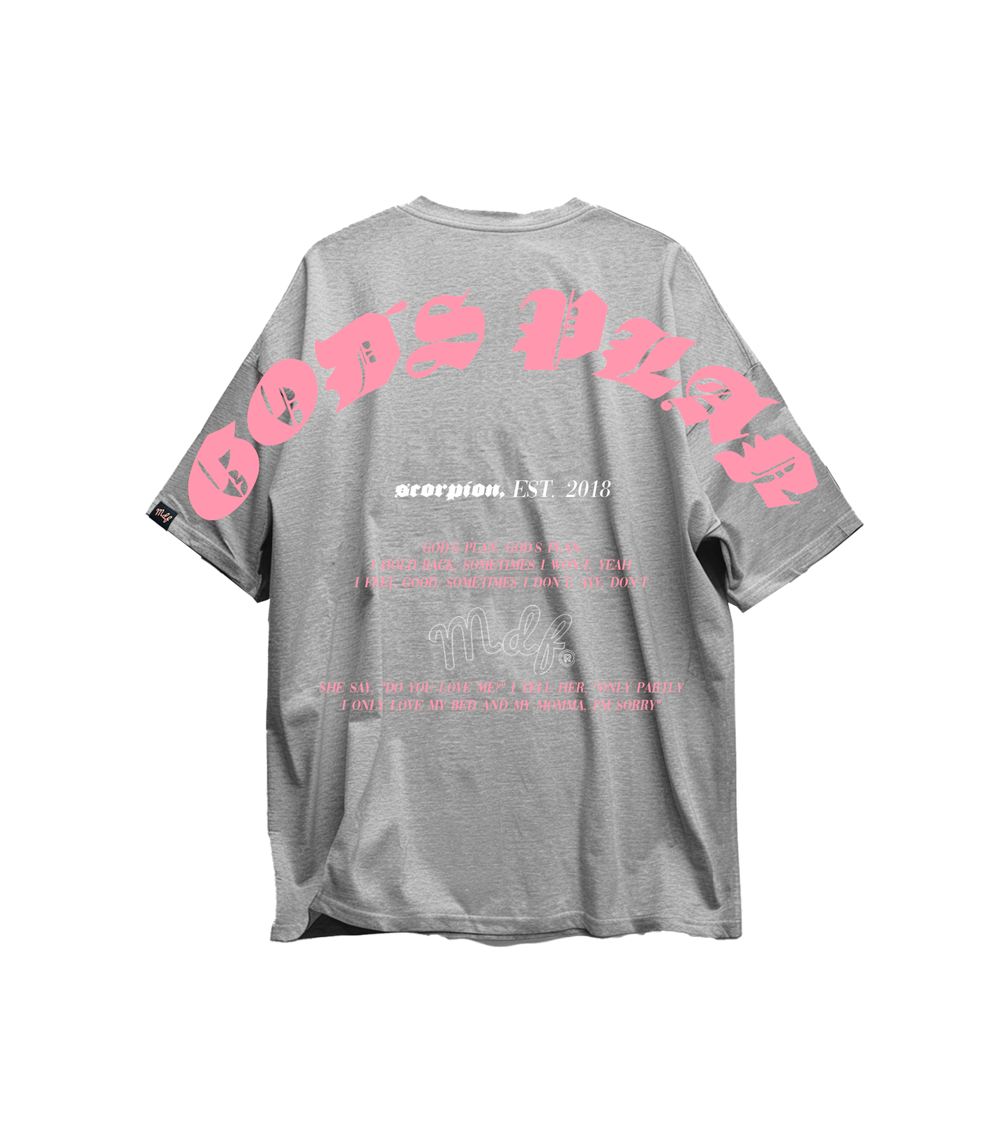 MDF® Polera GOD´S LYRICS