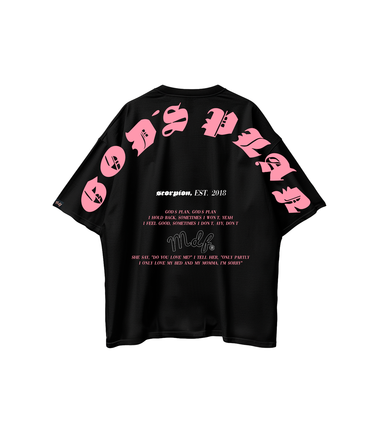 MDF® Polera GOD´S LYRICS