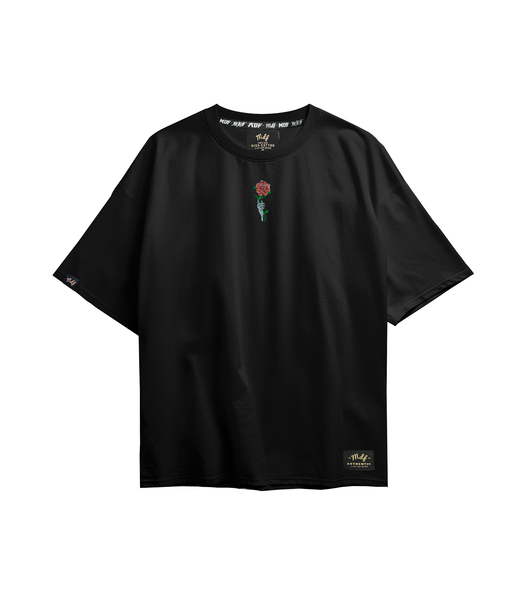 MDF® Polera BLACK CLAVEL🥀