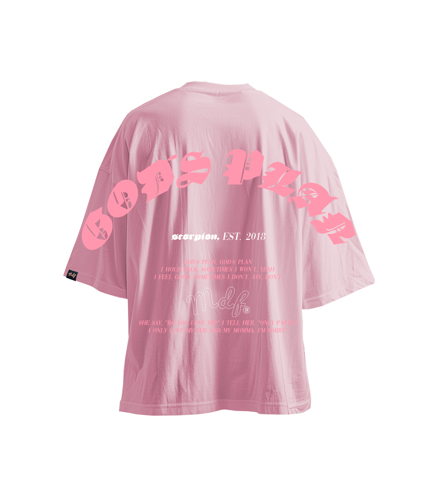 MDF® Polera GOD´S LYRICS