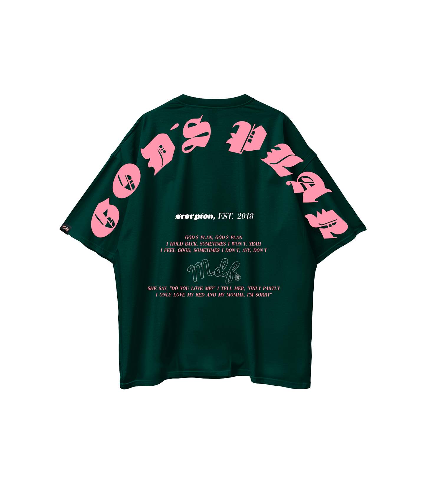 MDF® Polera GOD´S LYRICS
