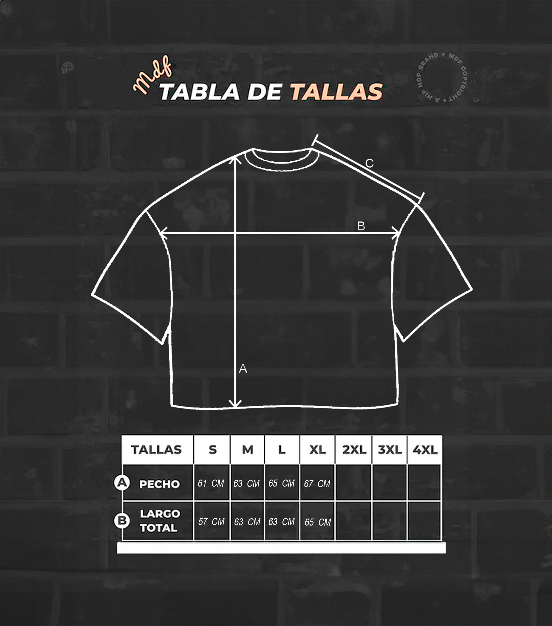 MDF® Polera Boxy Fit NOT DESIGN