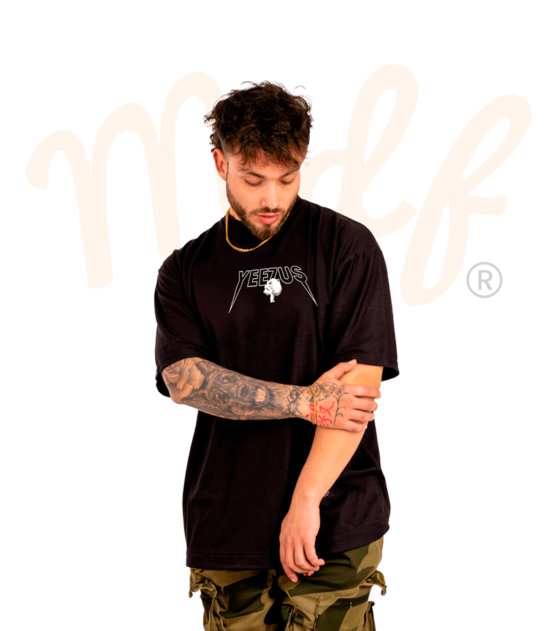 MDF® Polera YEEZUZ Kanye Reprensentation