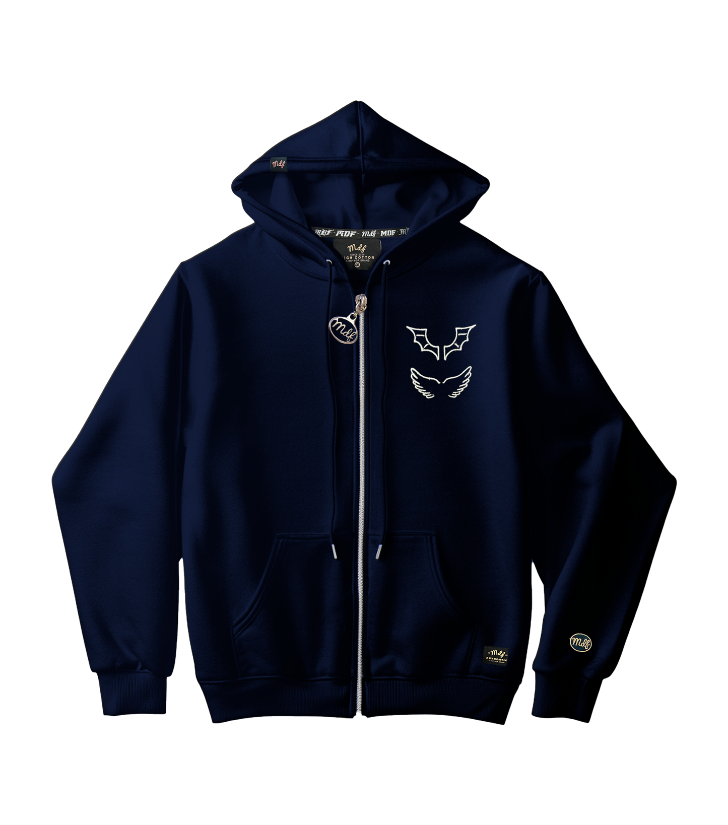 MDF® Zipper ANGEL & DEMON