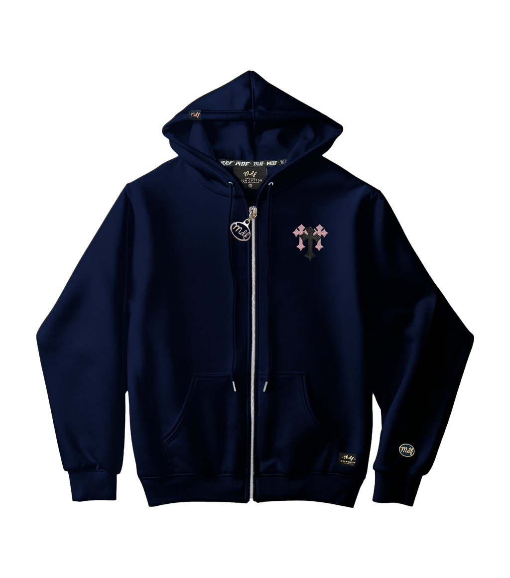 MDF® Zipper DARK CROSS