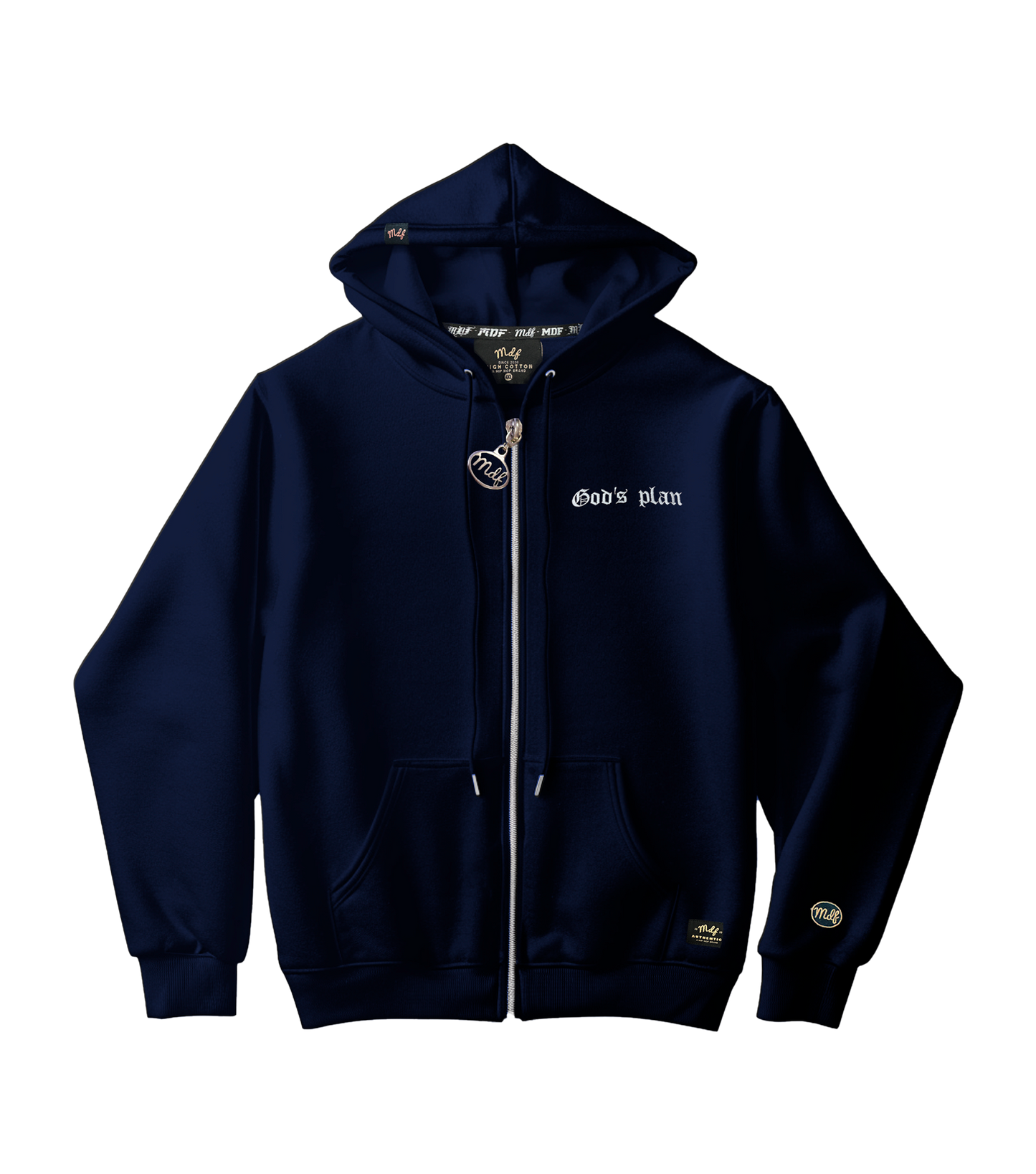 MDF® Zipper GOD´S PLAN