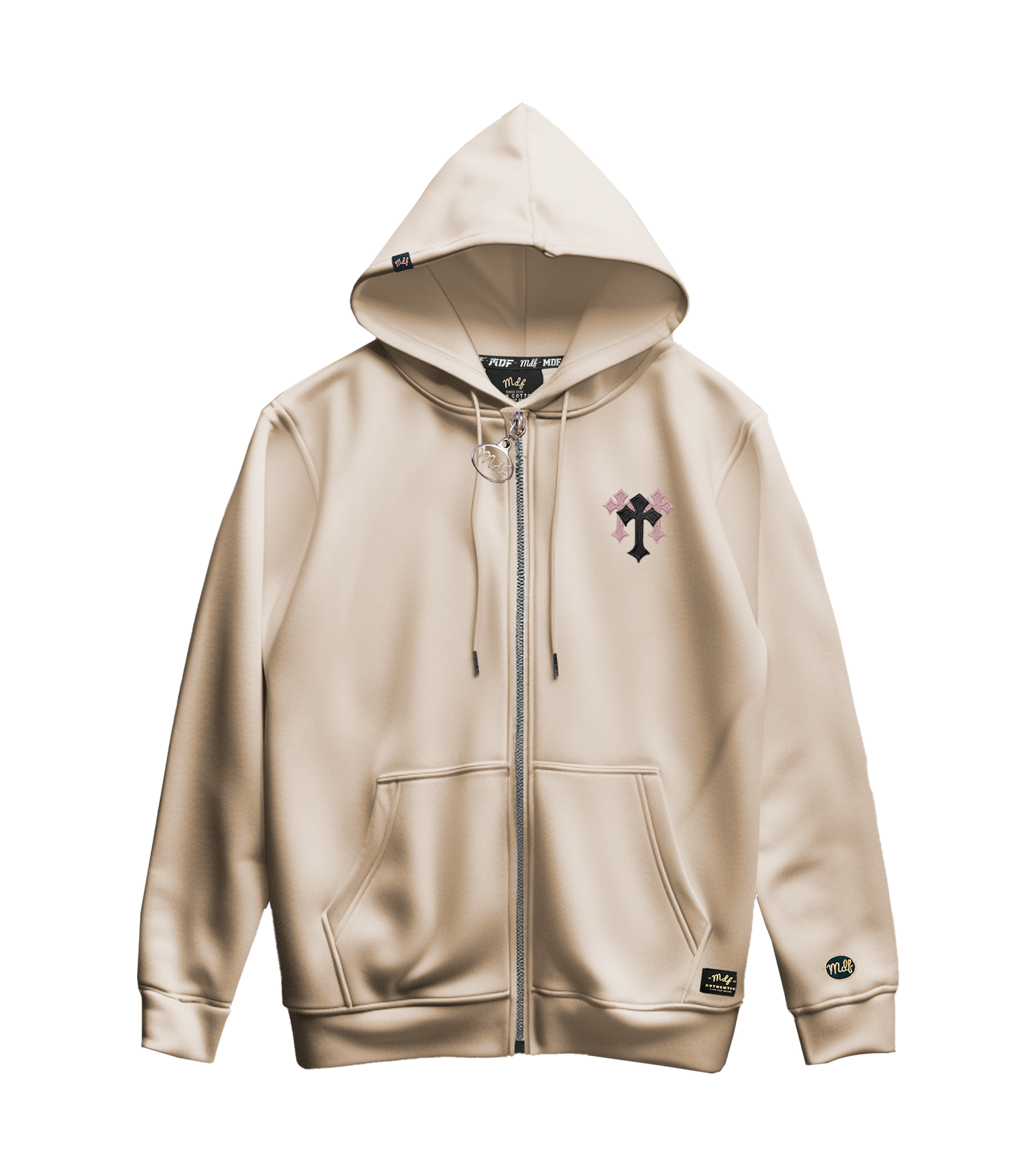 MDF® Zipper DARK CROSS