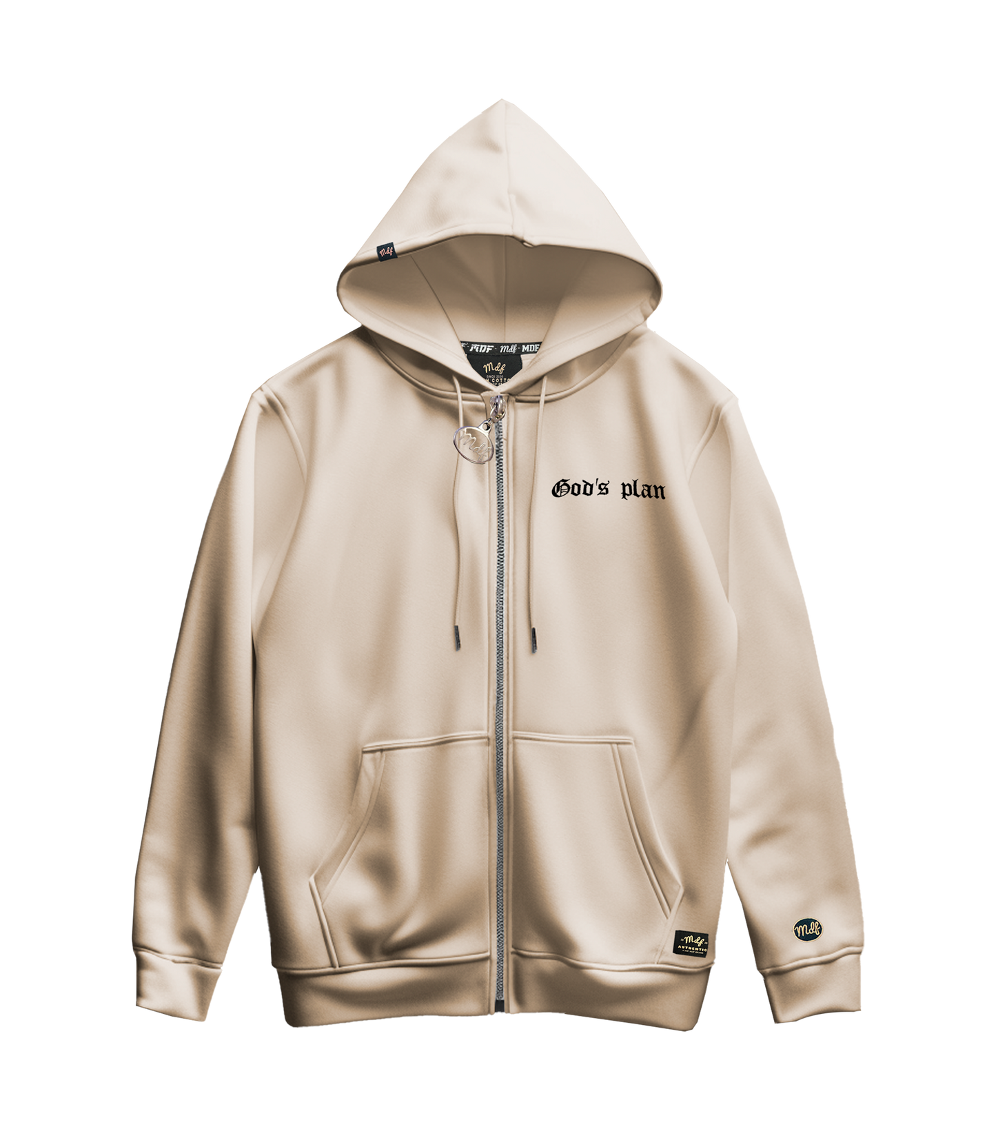 MDF® Zipper GOD´S PLAN