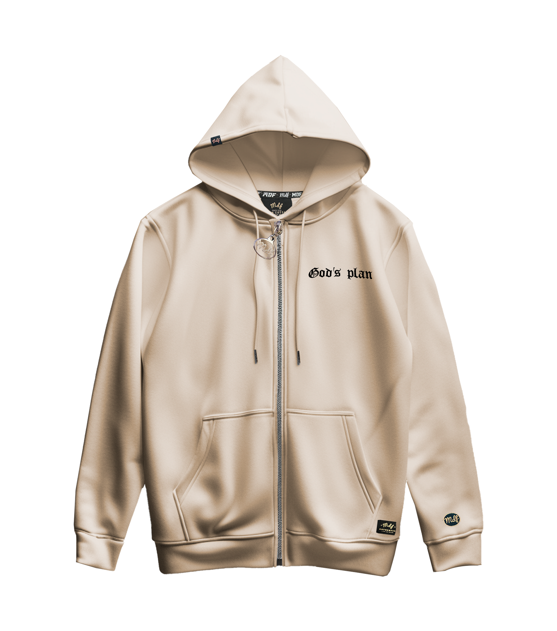 MDF® Zipper GOD´S PLAN