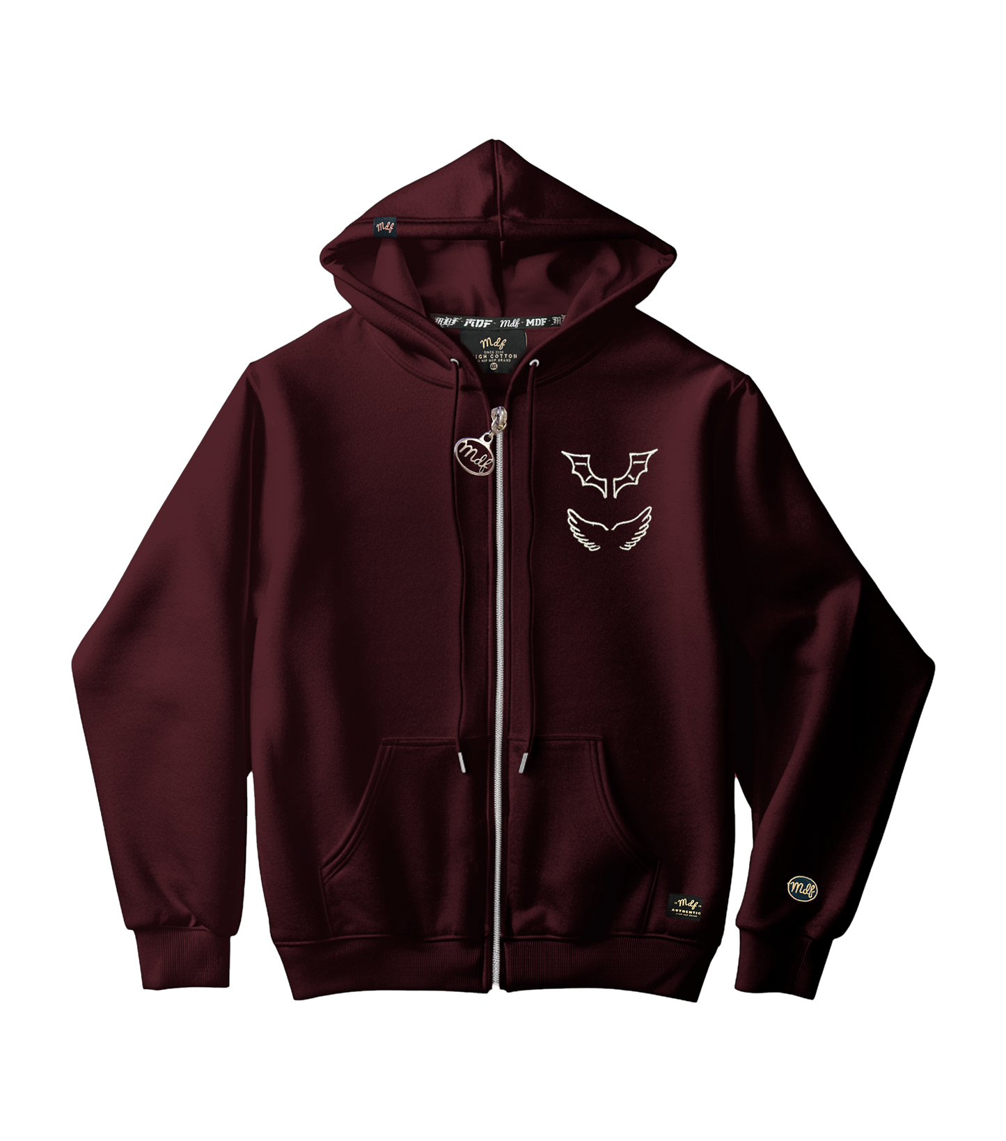 MDF® Zipper ANGEL & DEMON