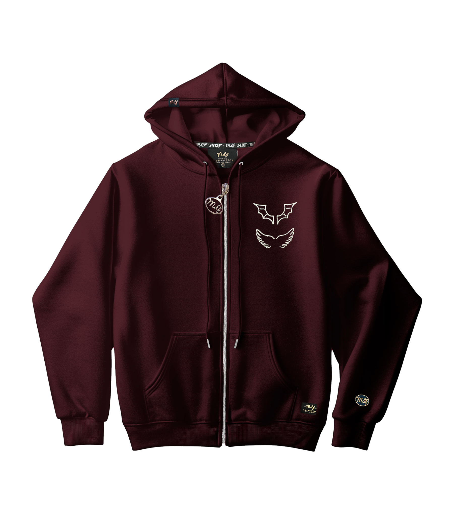 MDF® Zipper ANGEL & DEMON