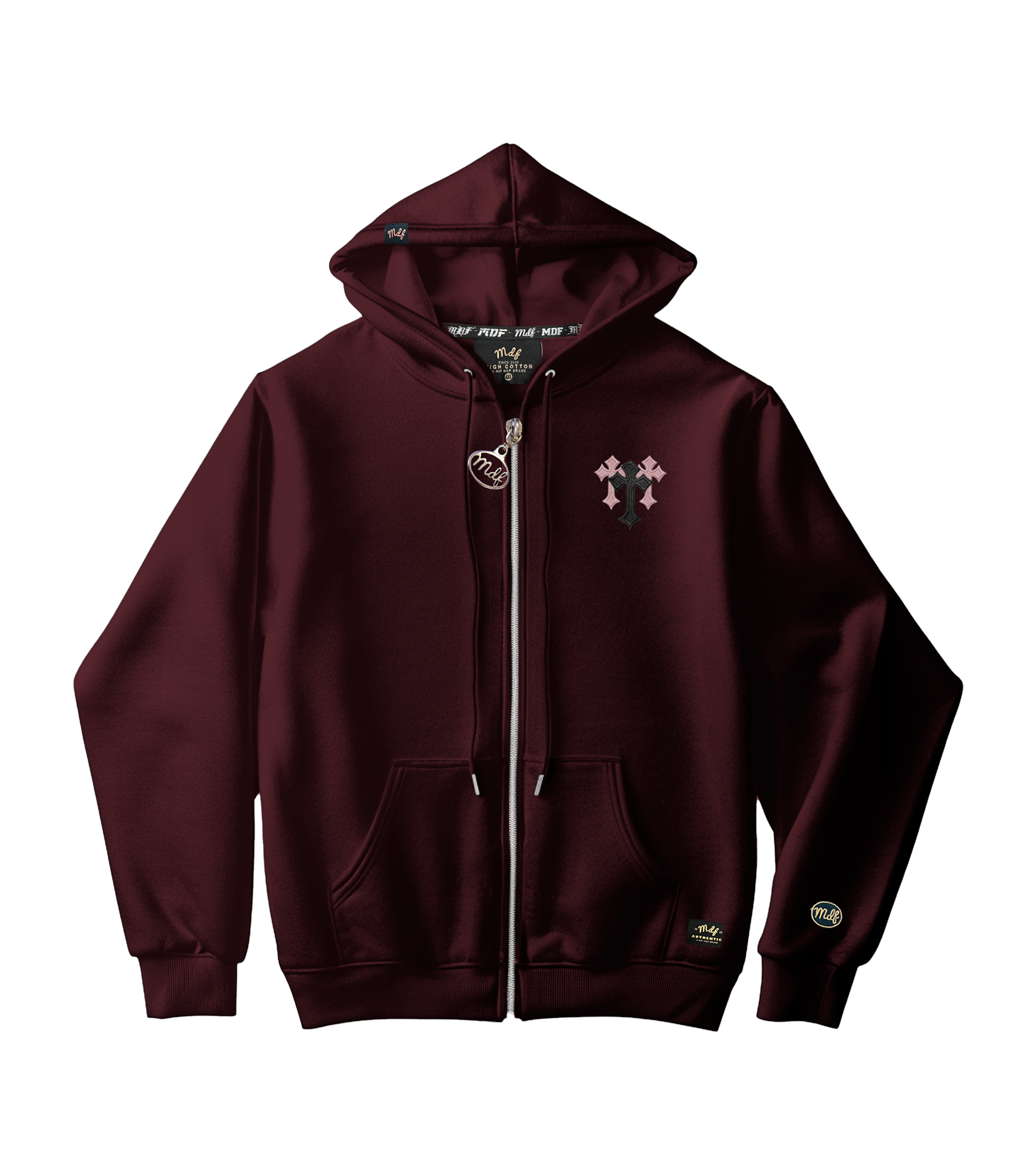 MDF® Zipper DARK CROSS