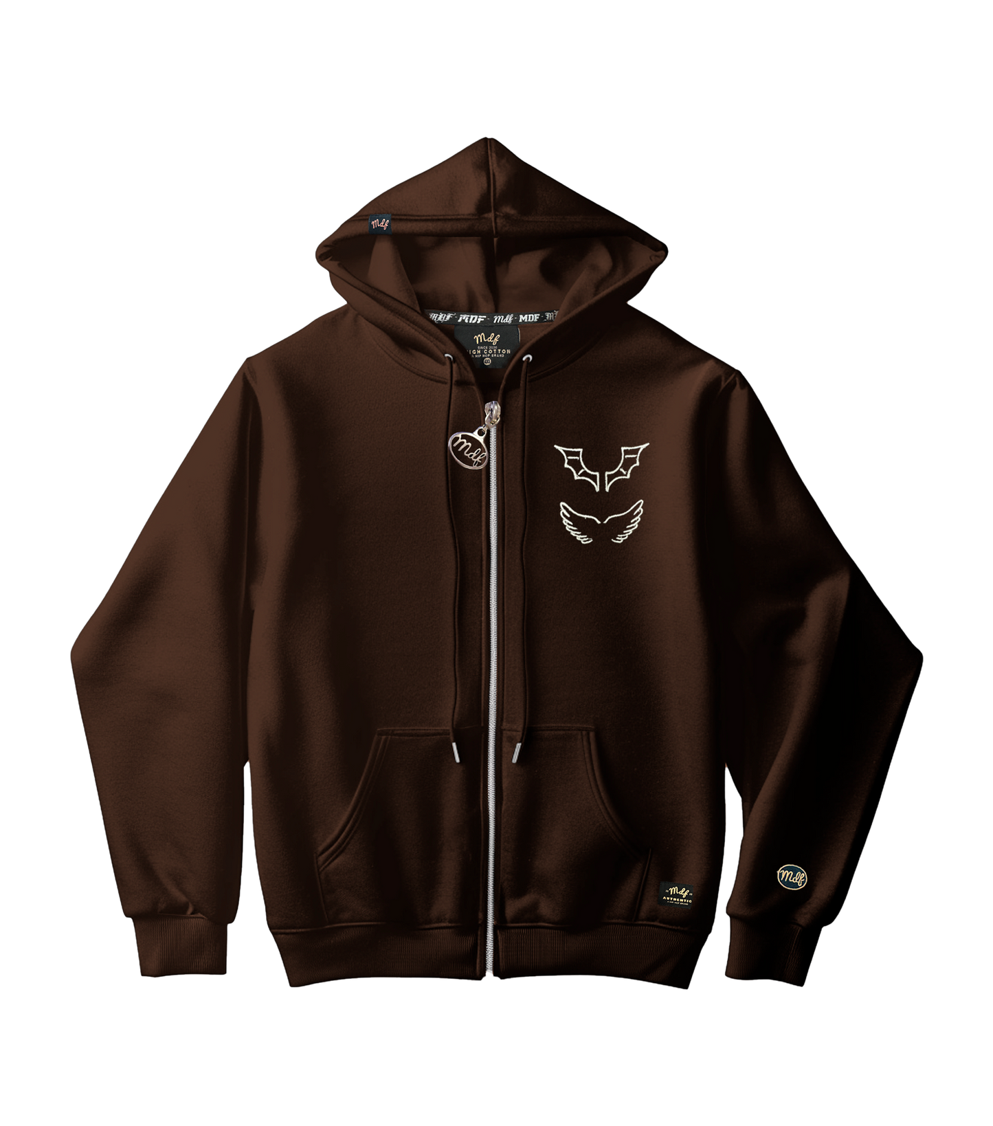 MDF® Zipper ANGEL & DEMON