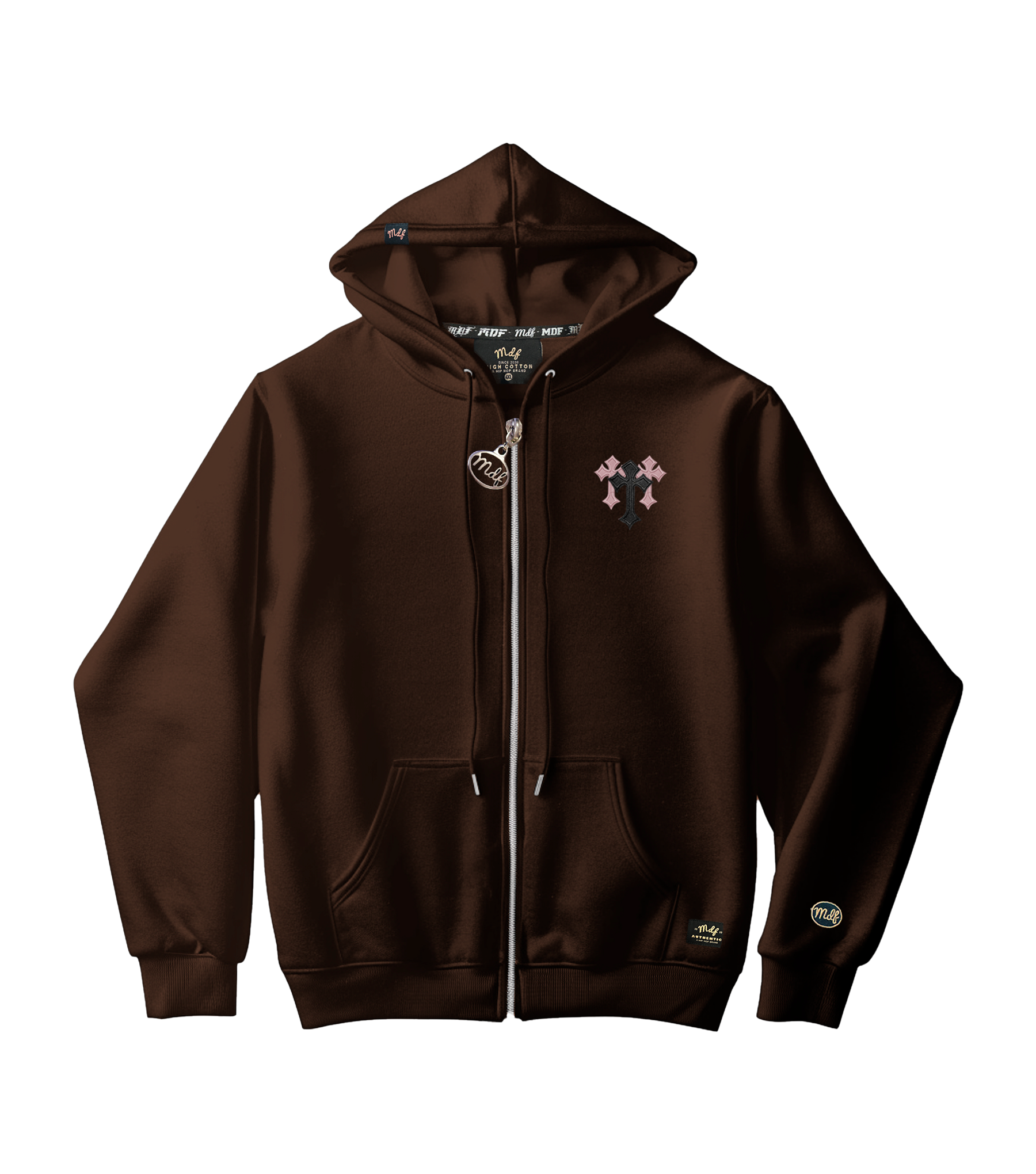 MDF® Zipper DARK CROSS