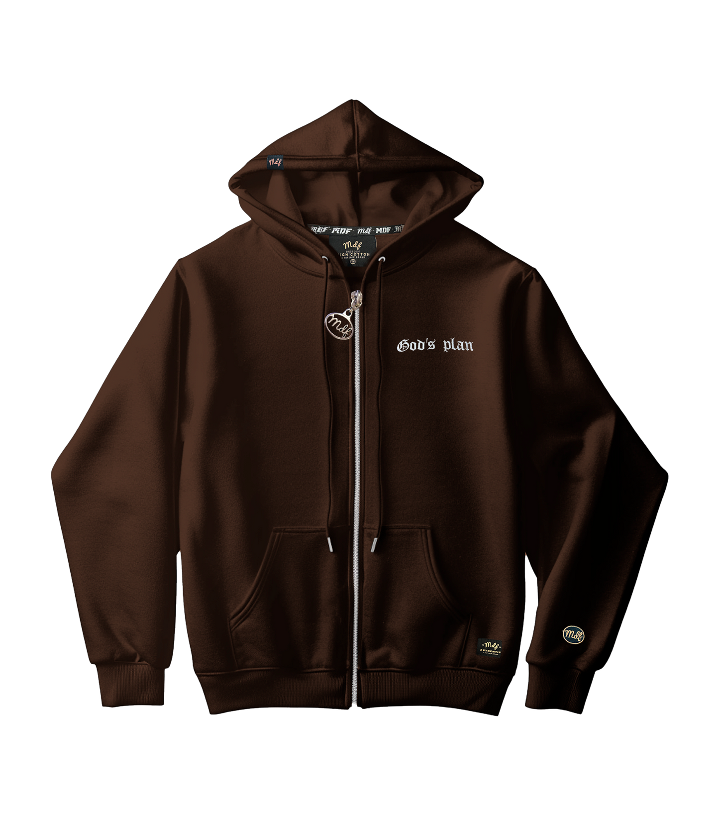 MDF® Zipper GOD´S PLAN