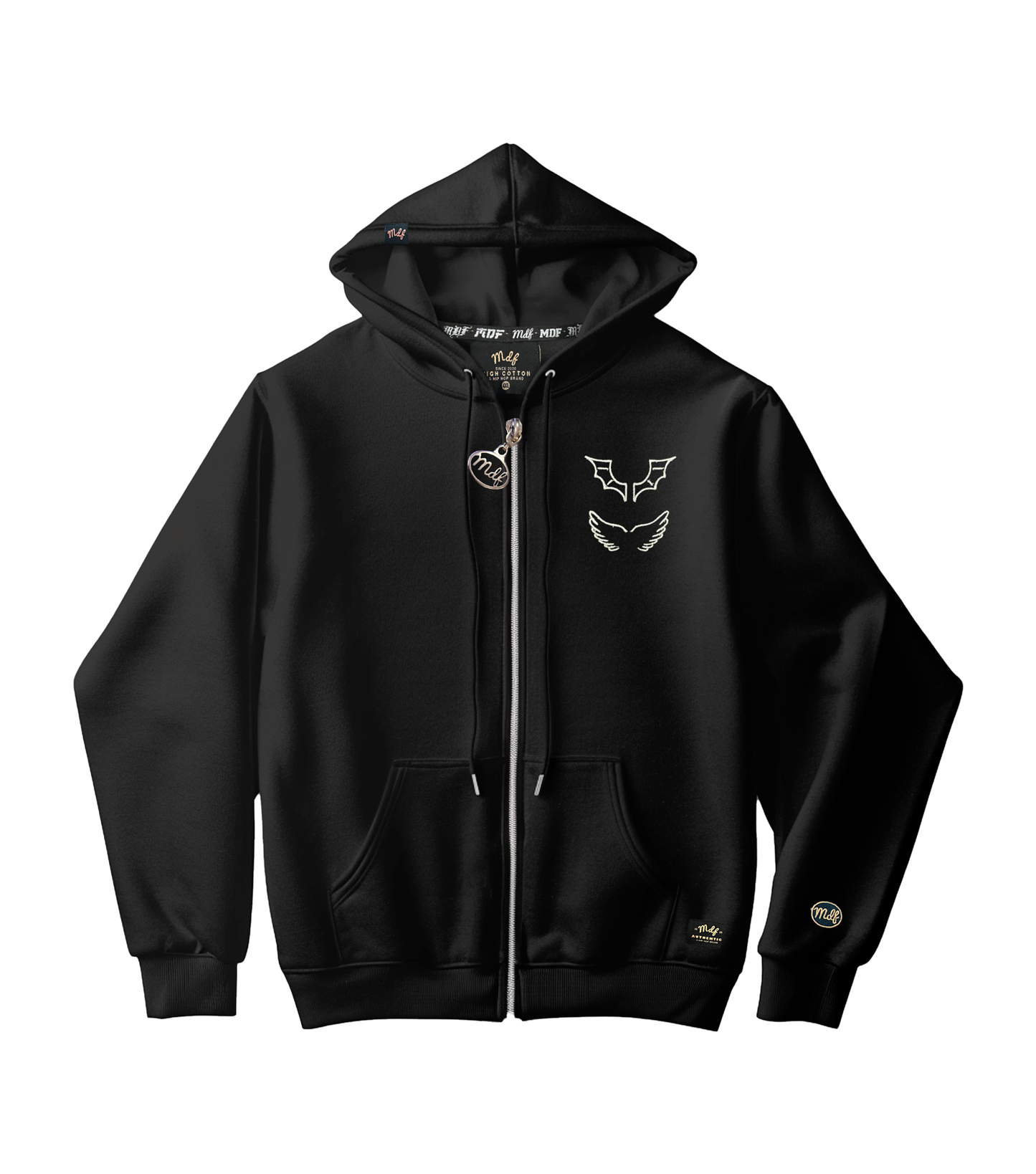 MDF® Zipper ANGEL & DEMON