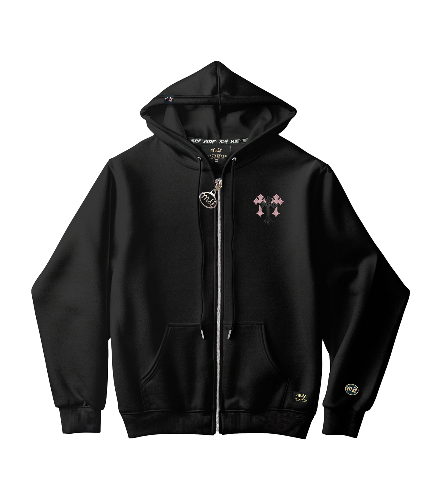 MDF® Zipper DARK CROSS
