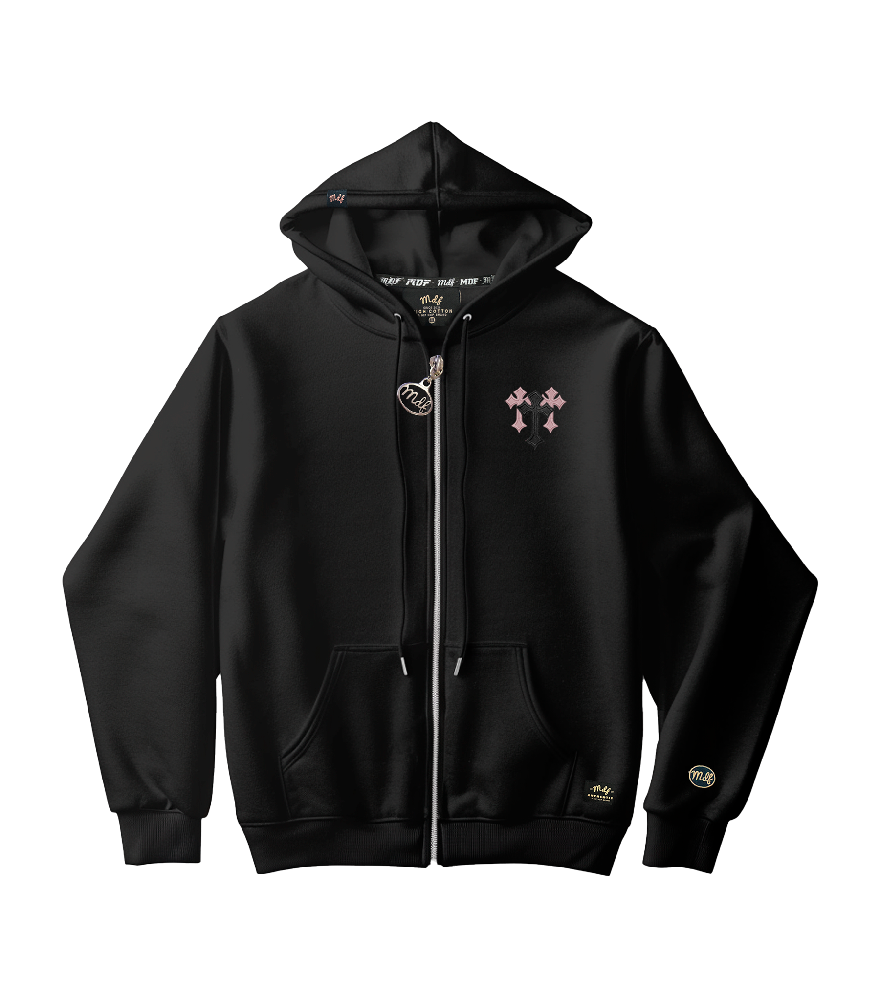 MDF® Zipper DARK CROSS