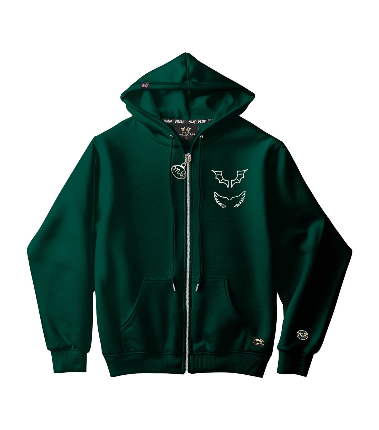 MDF® Zipper ANGEL & DEMON