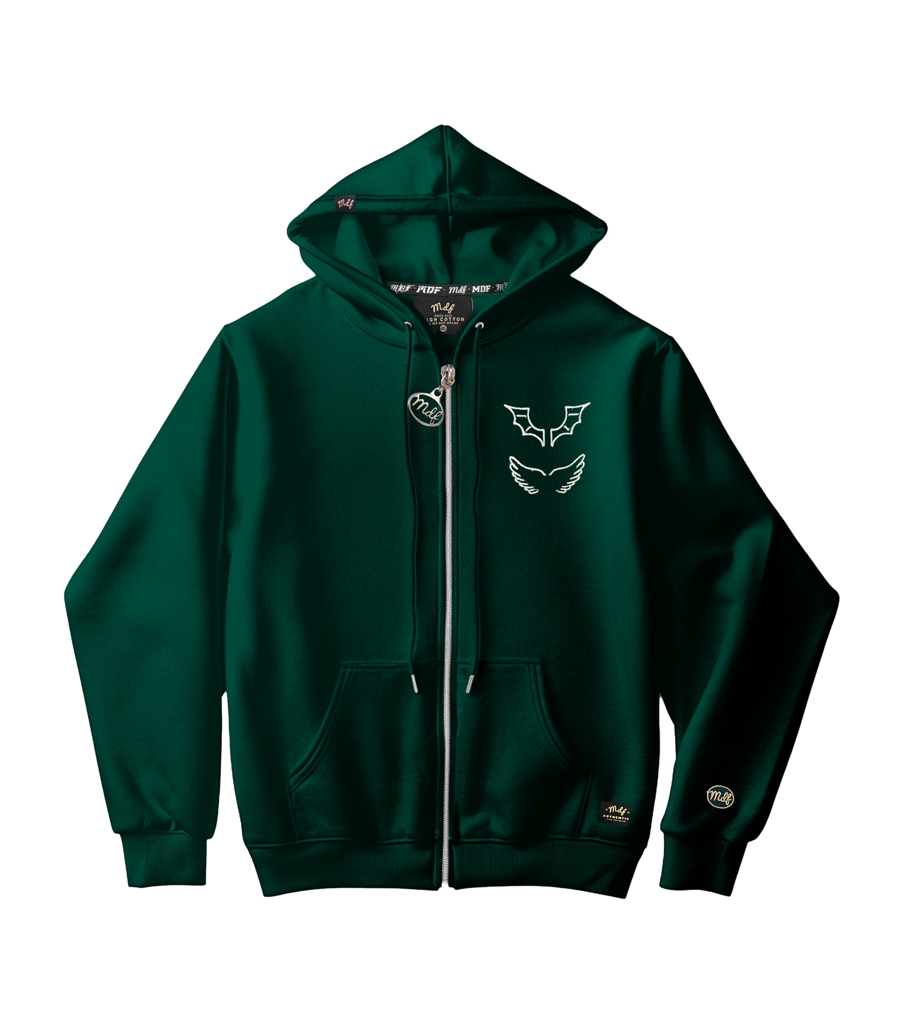 MDF® Zipper ANGEL & DEMON