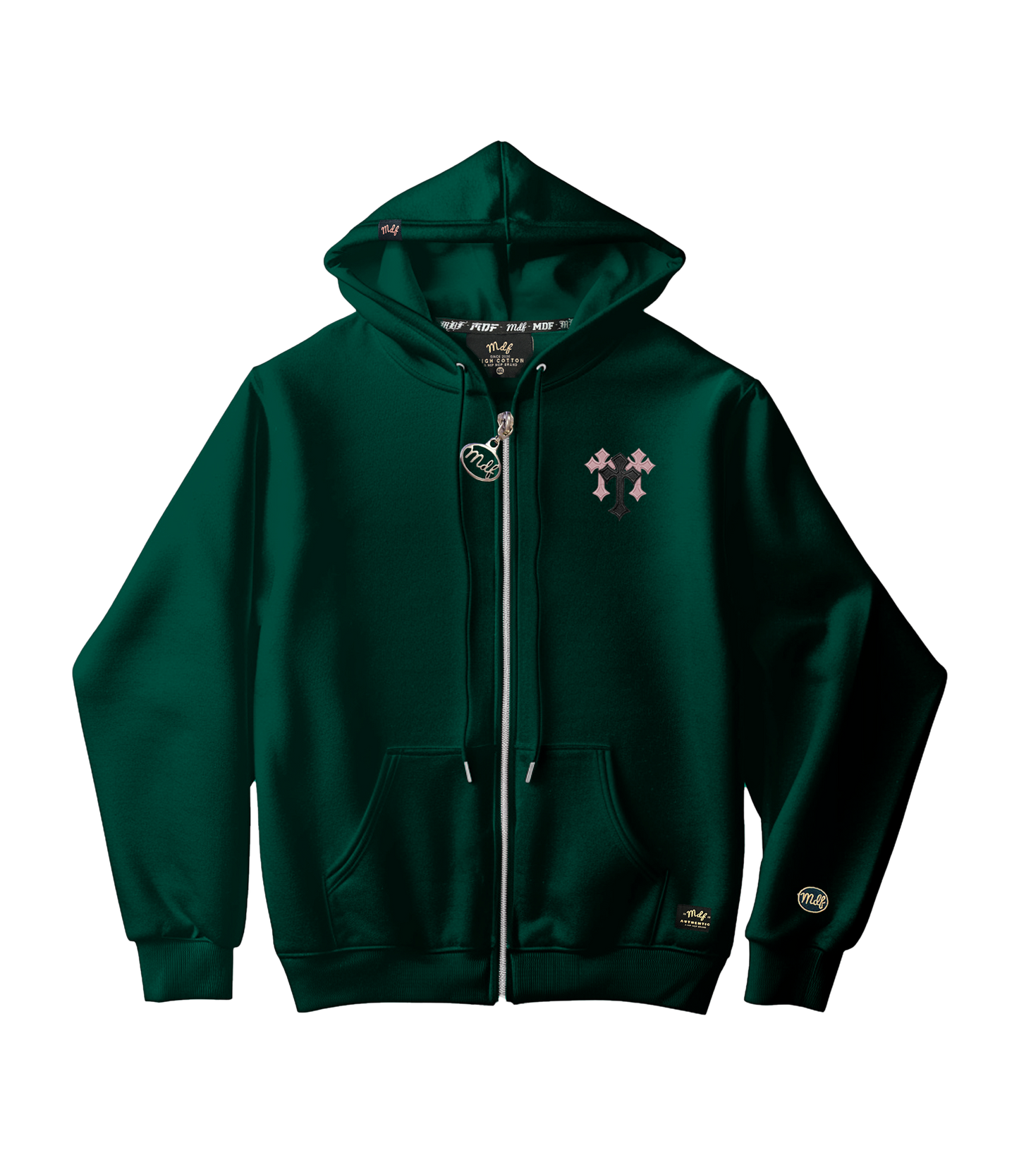 MDF® Zipper DARK CROSS