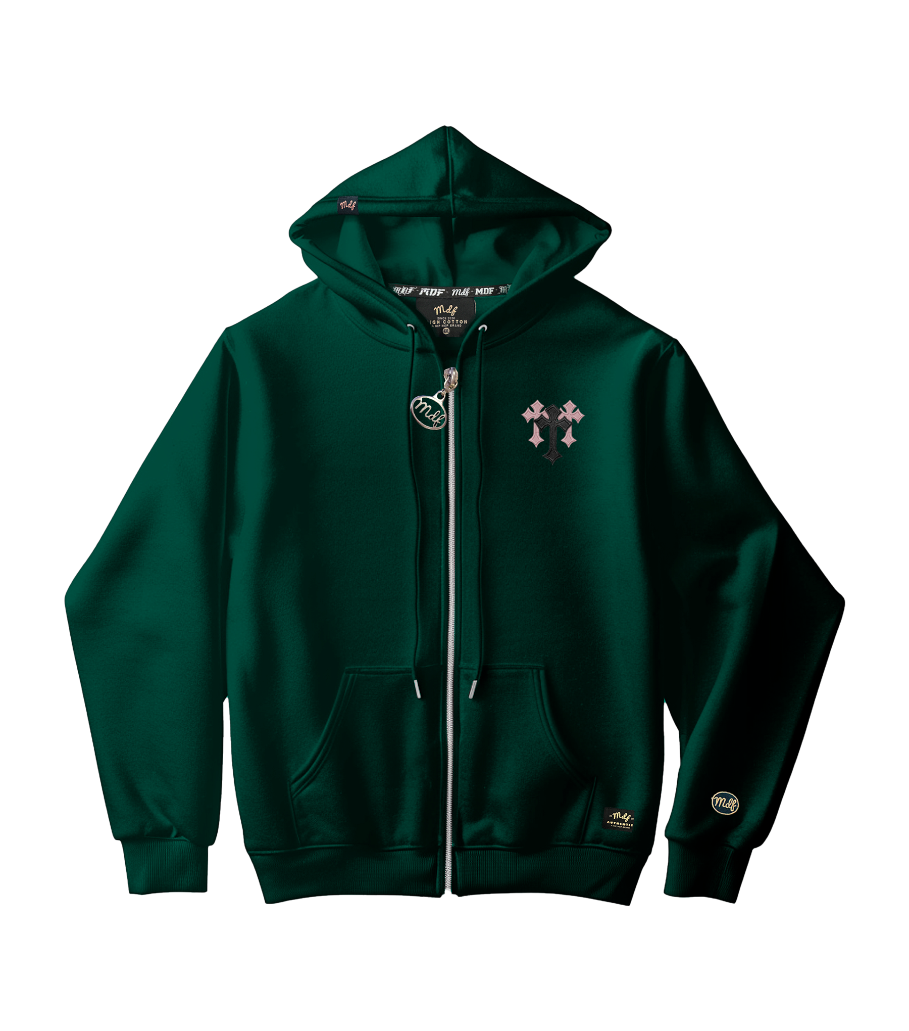 MDF® Zipper DARK CROSS